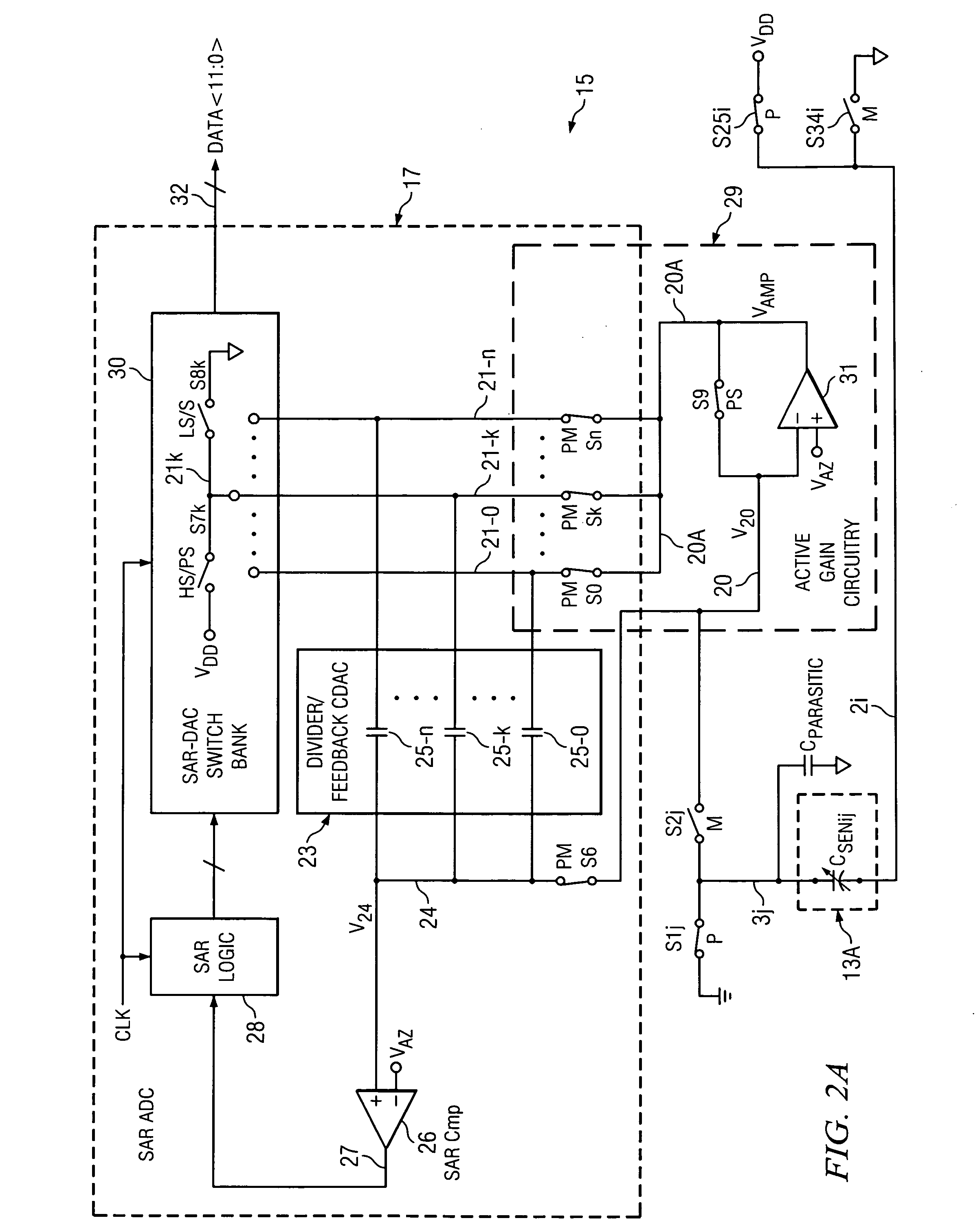 Deconvolution-based capacitive touch detection circuit and method