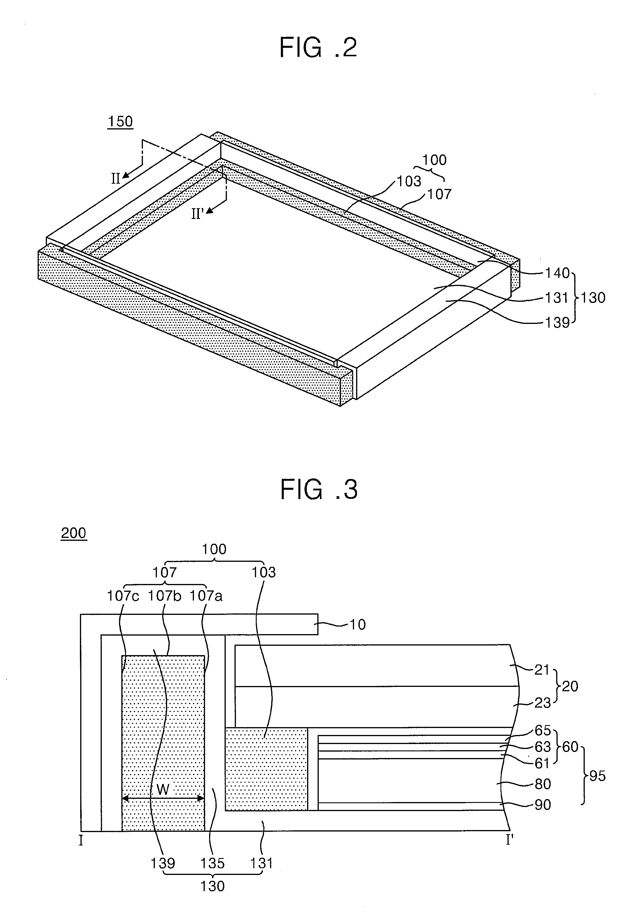 Receiving container, method of manufacturing the same and liquid crystal display having the same