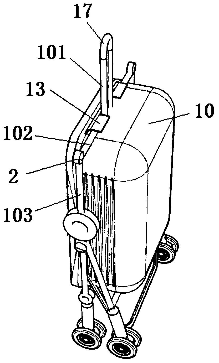 Multifunctional baby carriage