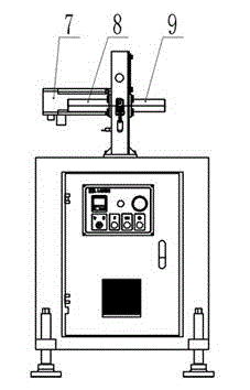 A plastic profile heating chipless cutting machine