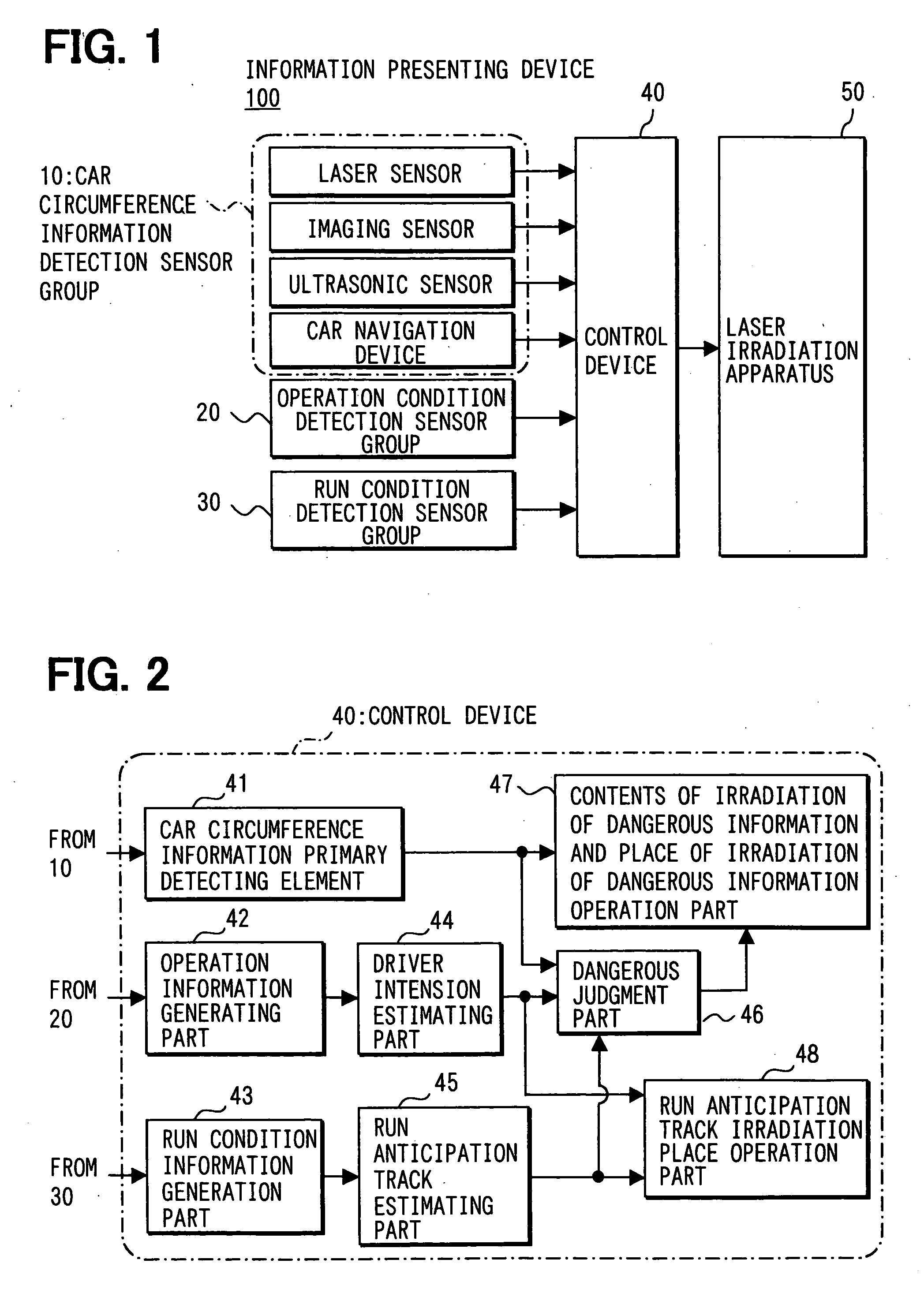 Information presenting apparatus and method