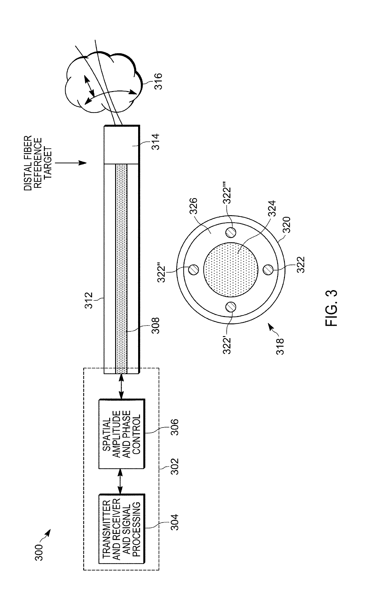 Optical Probe Using Multimode Optical Waveguide and Proximal Processing