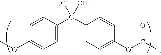 Polycarbonate molding compositions and articles with improved surface aesthetics