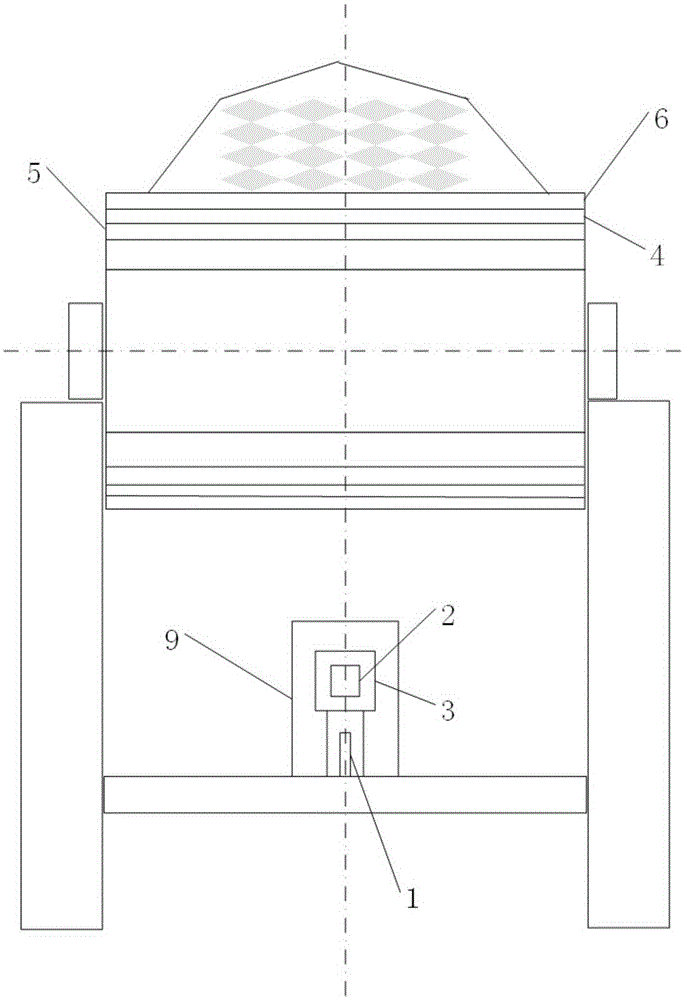 Conveyor belt longitudinal tear detecting method based on metal film diffuse reflection