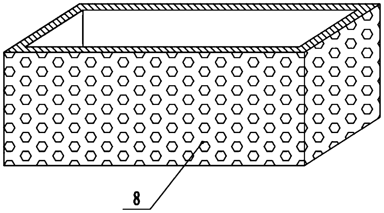 Earthworm protein mixed clarification extraction device