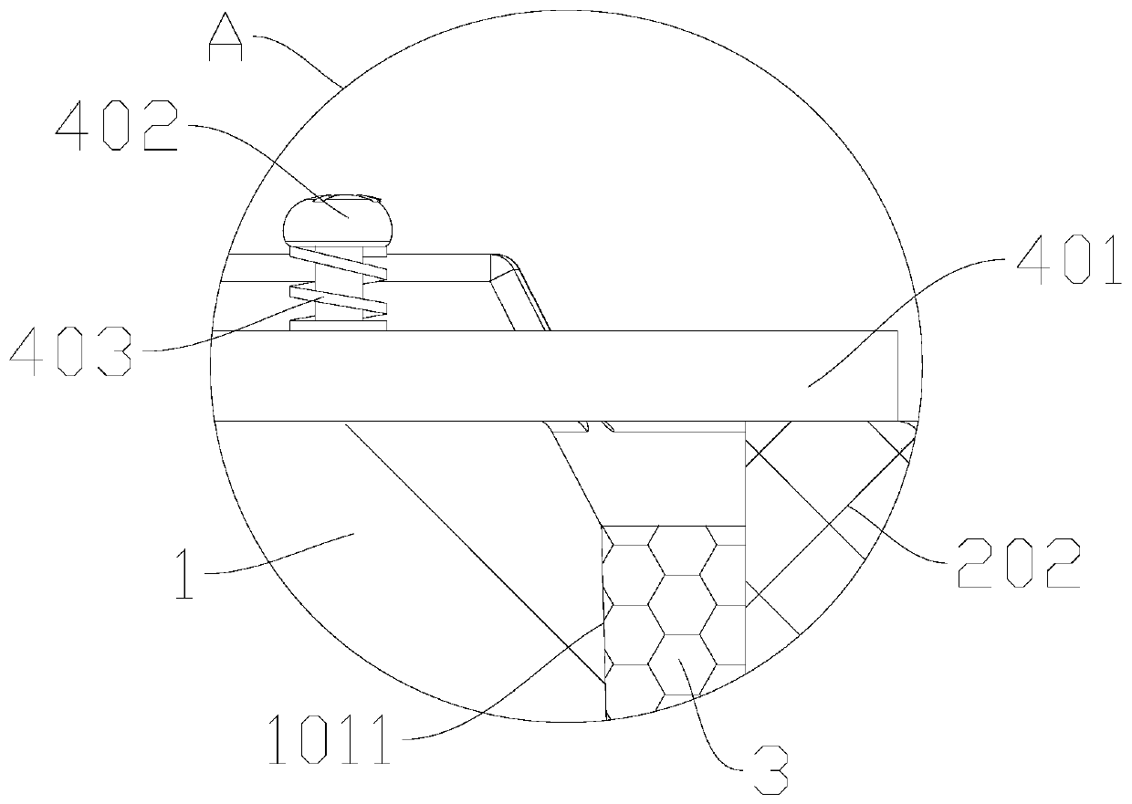 Sealing structure, explosion-proof assembly and detector