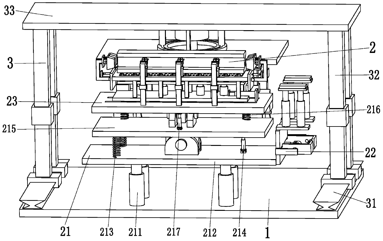 A multi-angle automatic placement equipment for steel structures