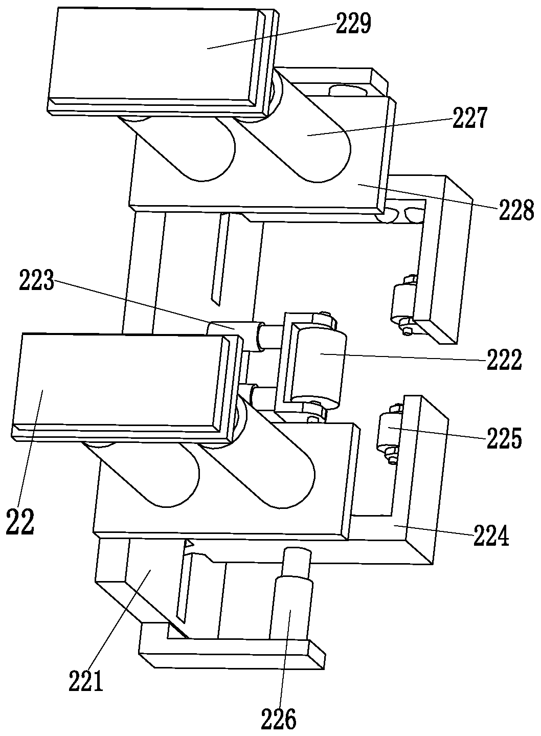 A multi-angle automatic placement equipment for steel structures