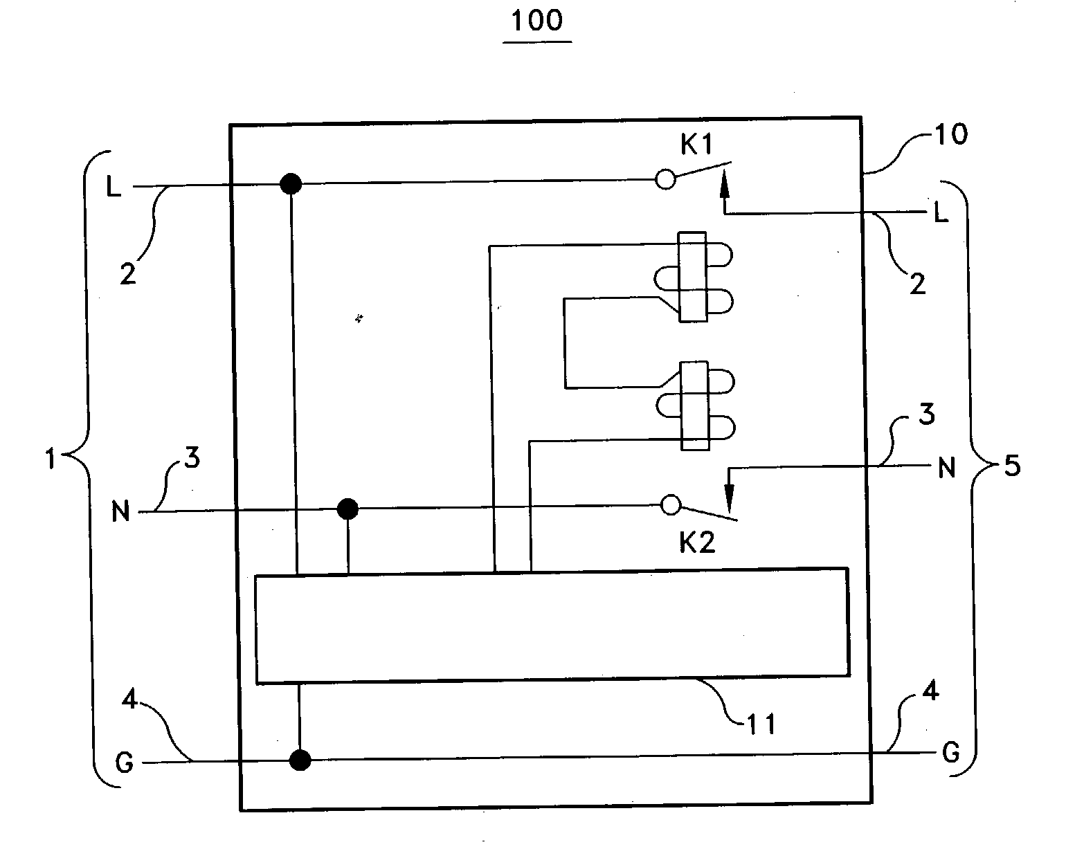 Electrical over/under voltage automatic disconnect apparatus and method