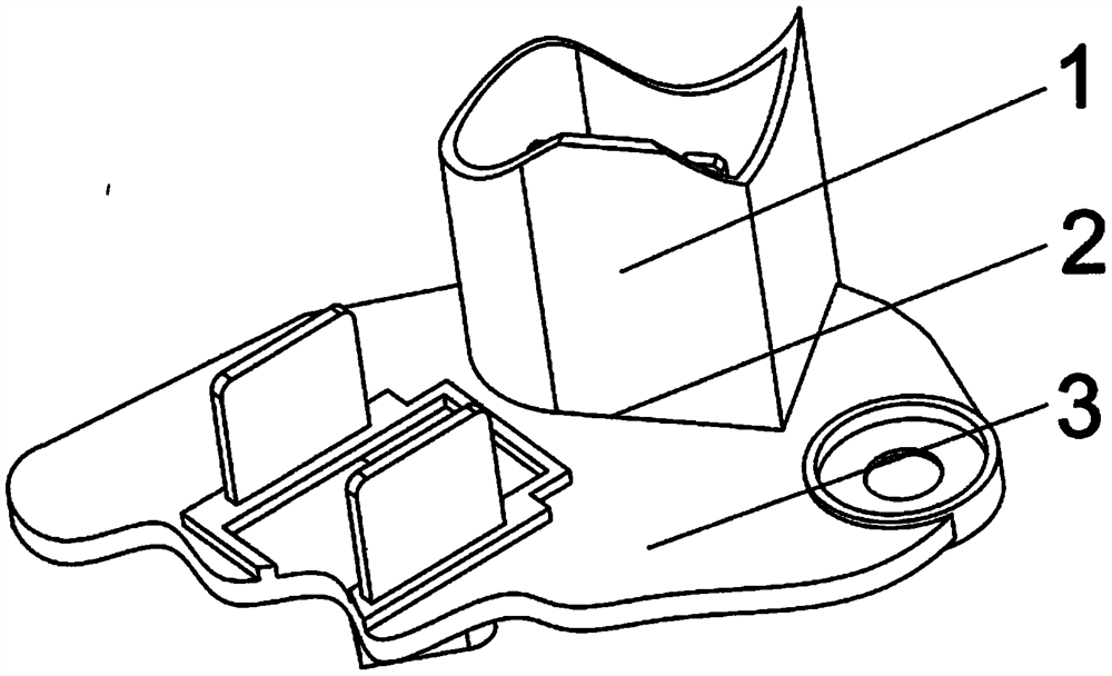 Repairing method of plastic support