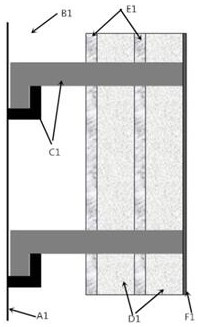 A kind of construction method of composite insulation layer