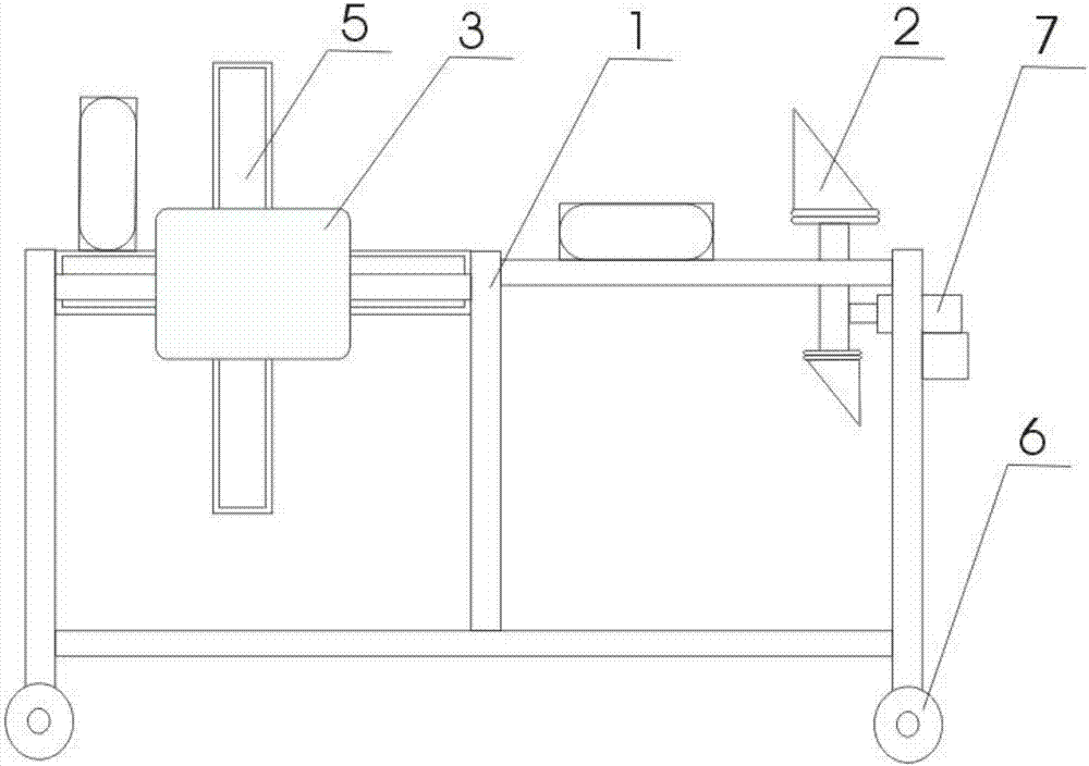Turnover device for packaging line