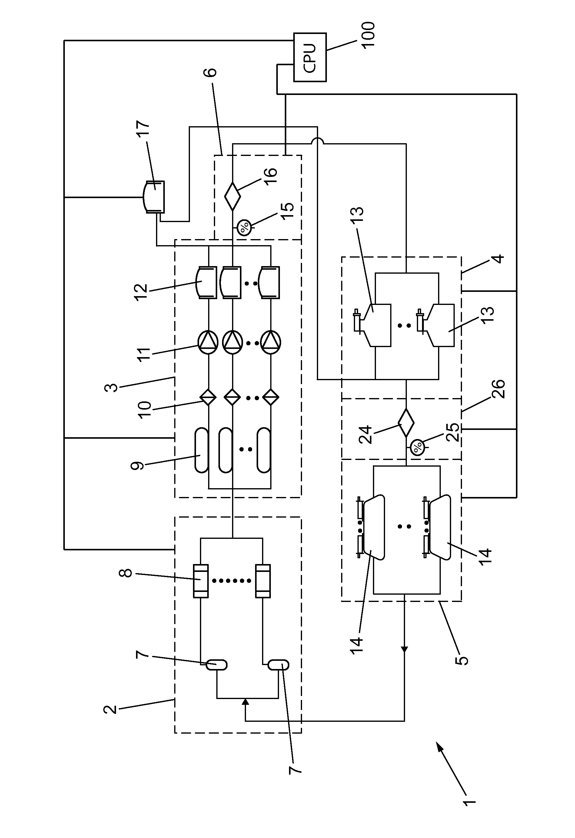 Helium-recovery plant