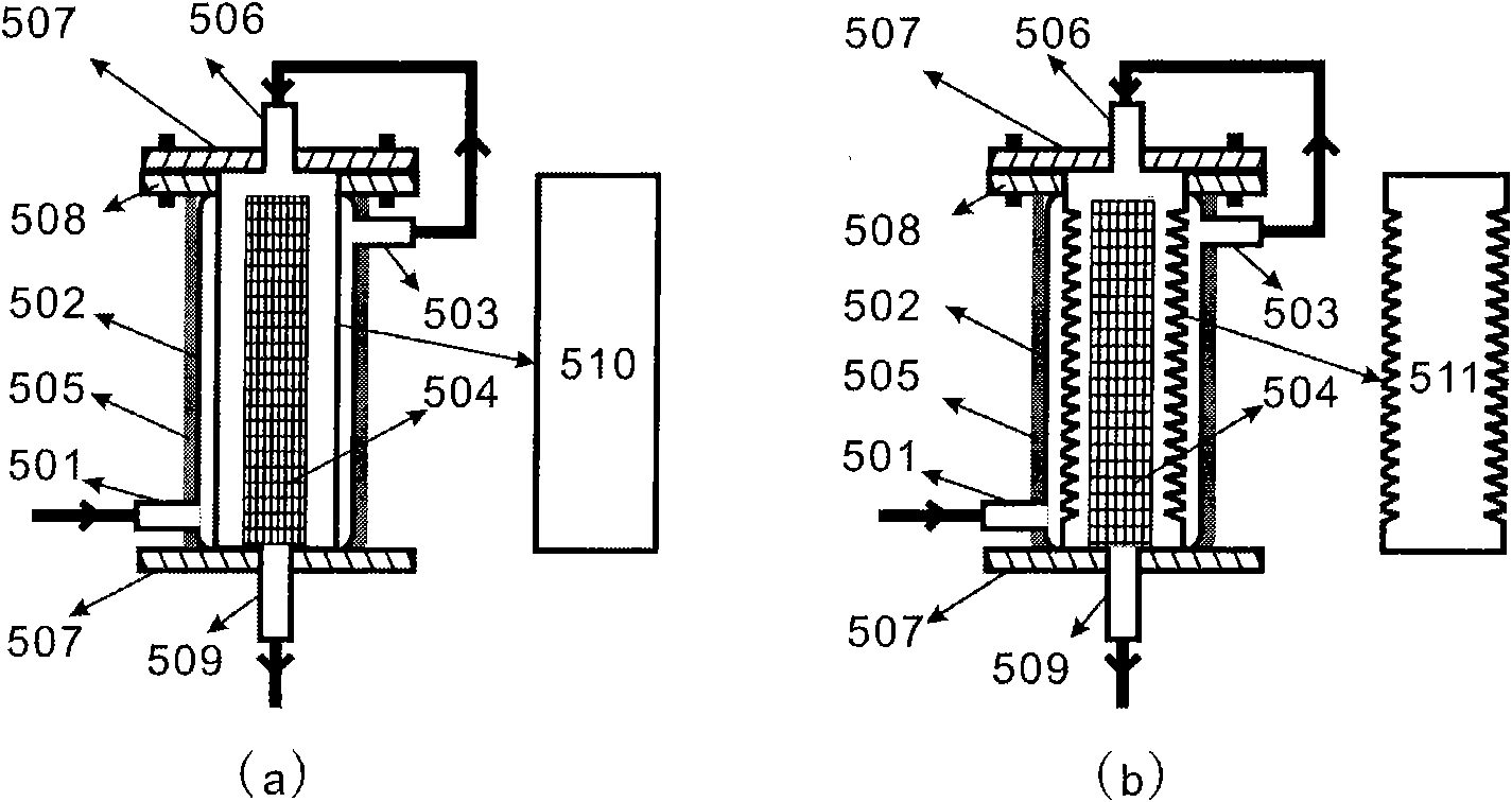 Device and method for chemical hydride catalytic-hydrolysis hydrogen production suitable for onboard hydrogen source