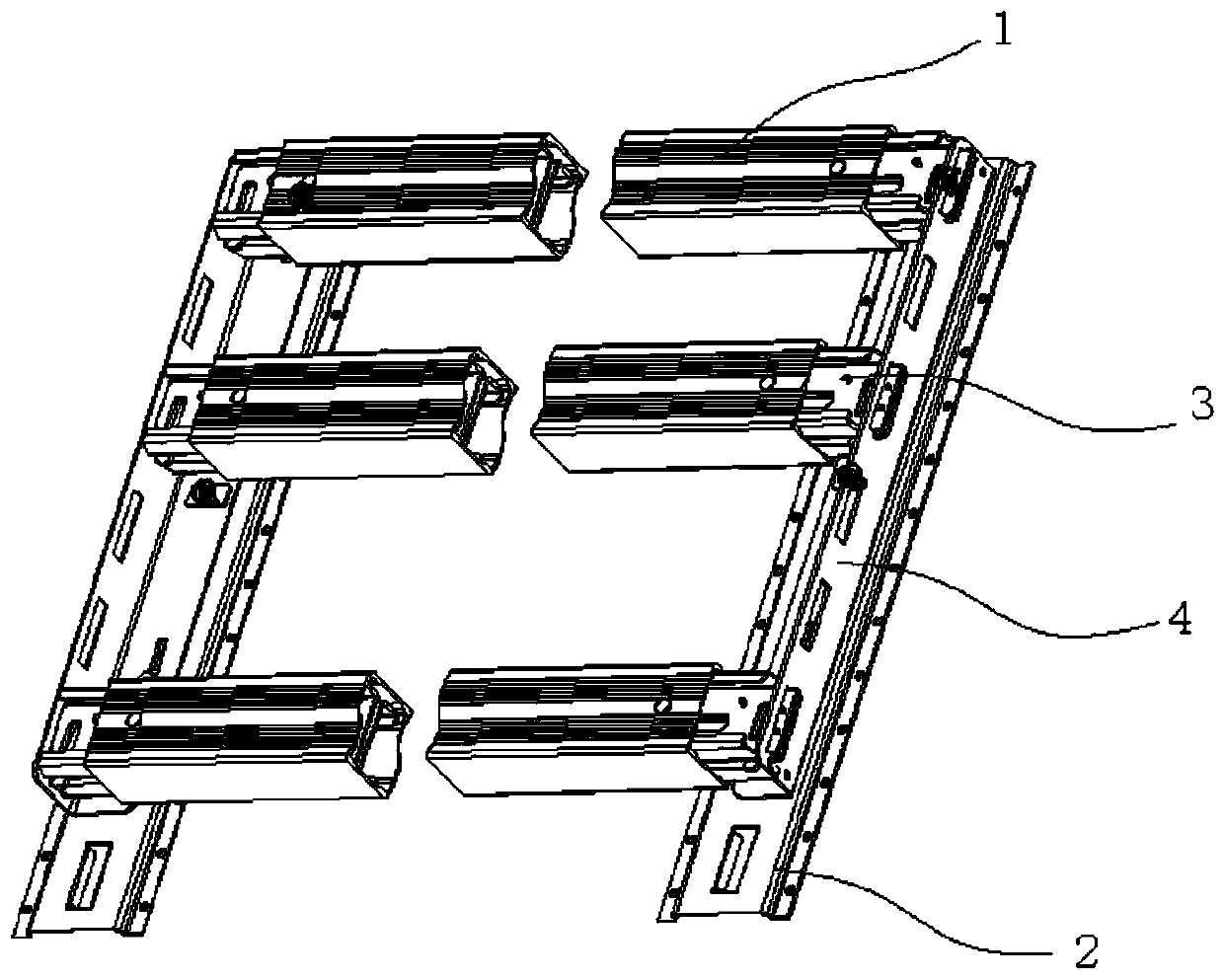 Efficient and safe logistics supporting device