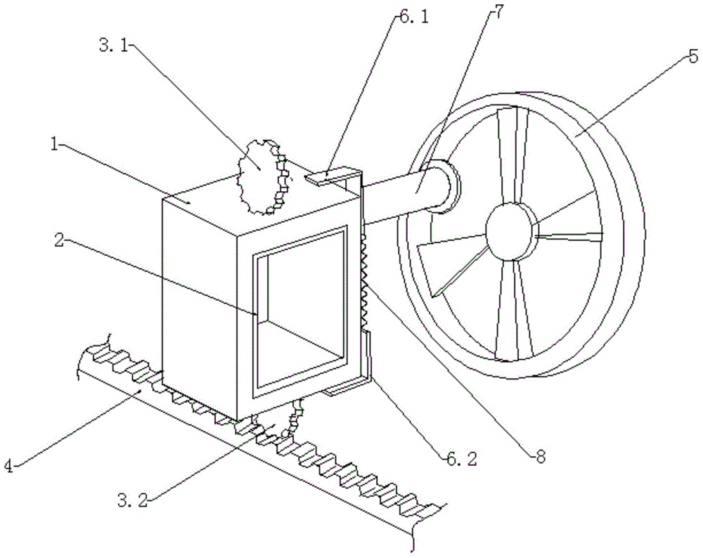Manufacturing method of composite type high polymer material sound box body and mould equipment