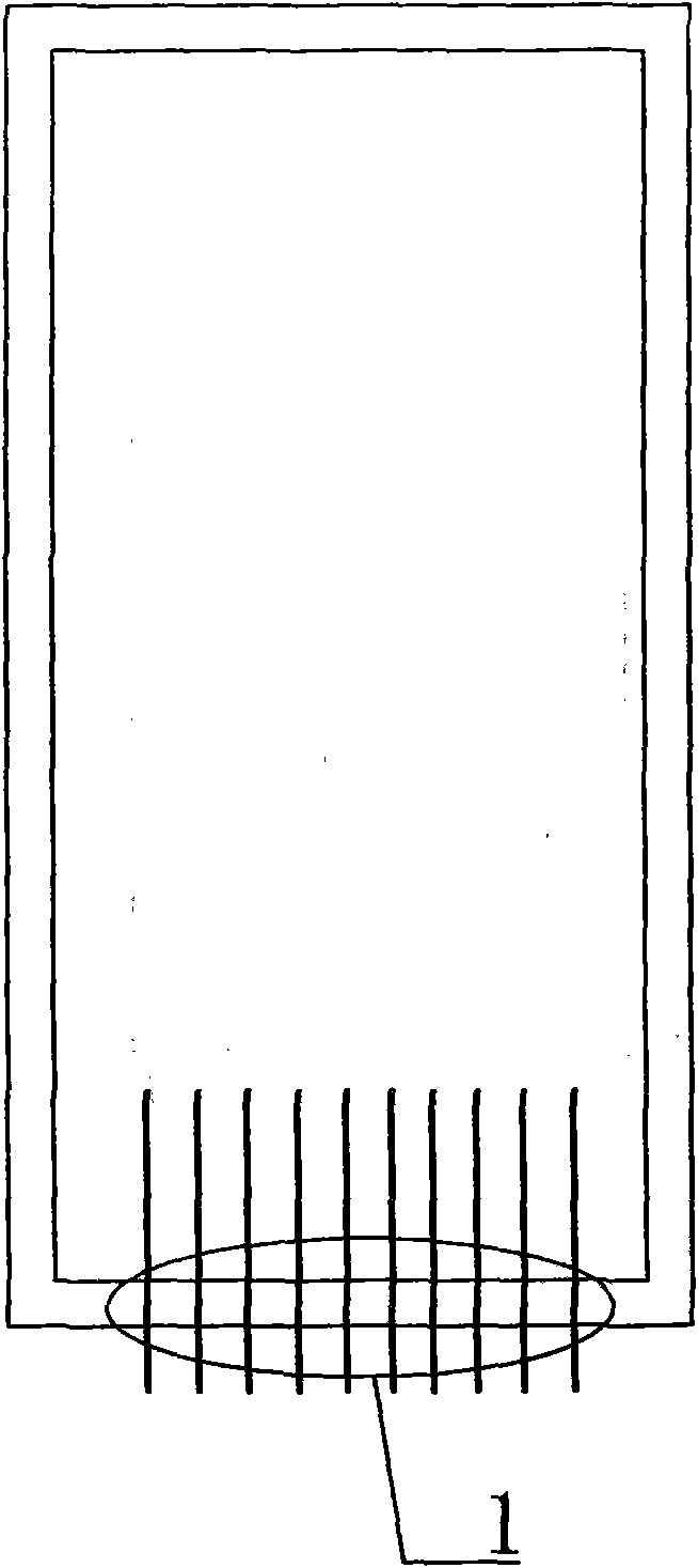 Cleaning method of underground anchor rod during underground diaphragm walls construction