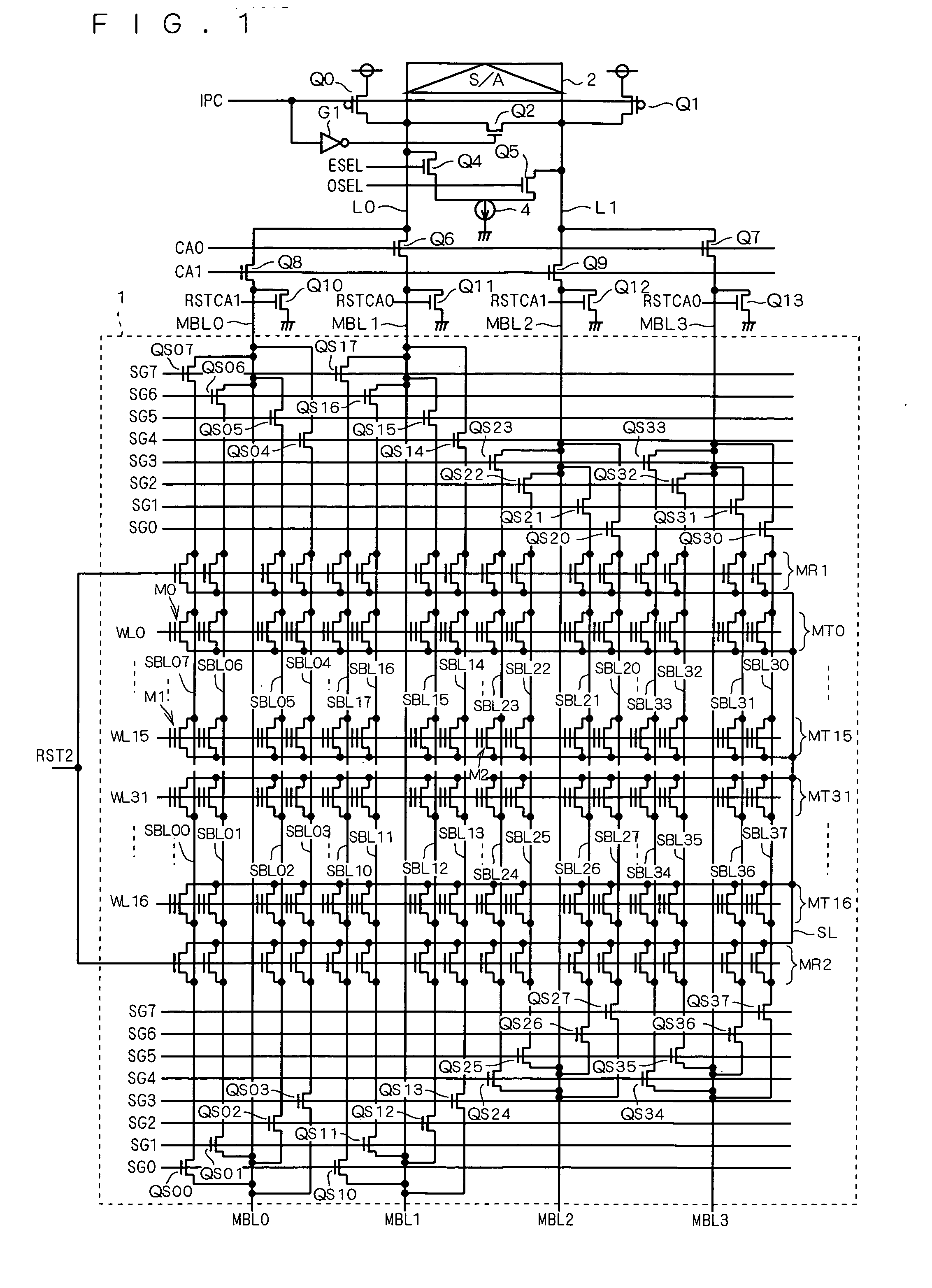 Nonvolatile semiconductor memory device that achieves speedup in read operation