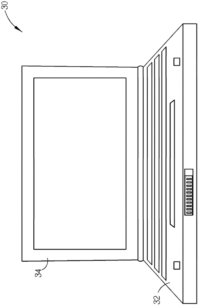Display device with heat dissipating structures and electronic device using same