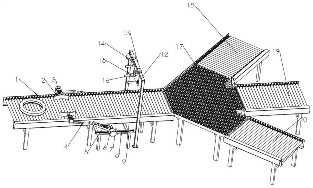 Blank off-line grade judgment device and method