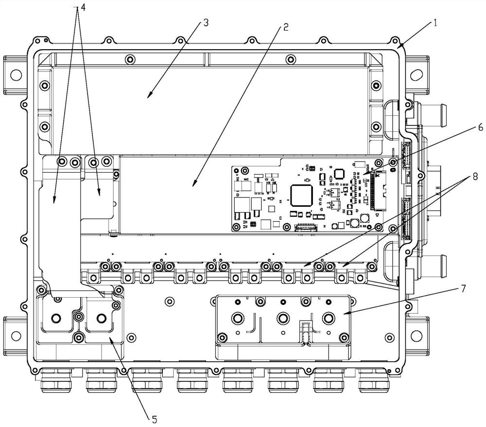 Universal motor controller assembly, parallel single-motor controller and dual-motor controller