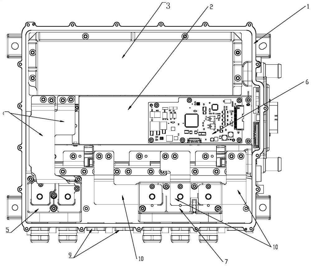 Universal motor controller assembly, parallel single-motor controller and dual-motor controller