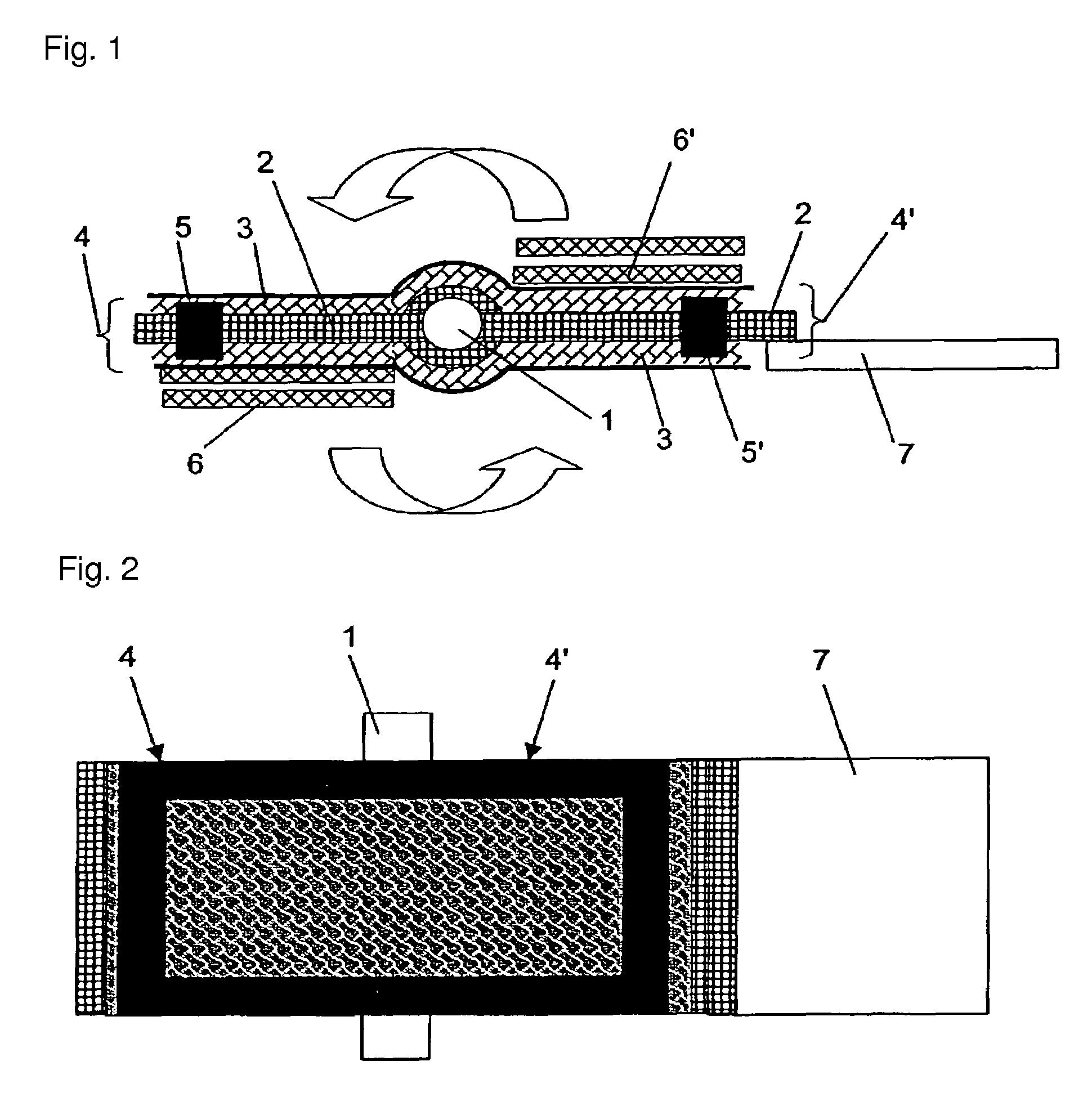 Method for separating/recovering oxygen-rich air from air, its apparatus and gas separation membrane module