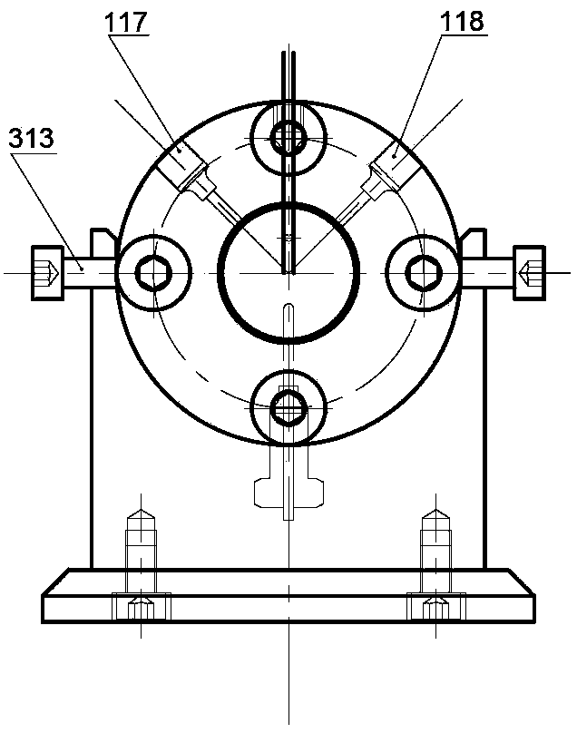 Interface tension measuring device and method by hanging drop or bubble blowing way under high pressure