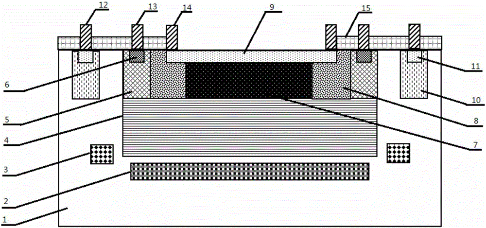 Double-junction single-photon avalanche diode and production method thereof