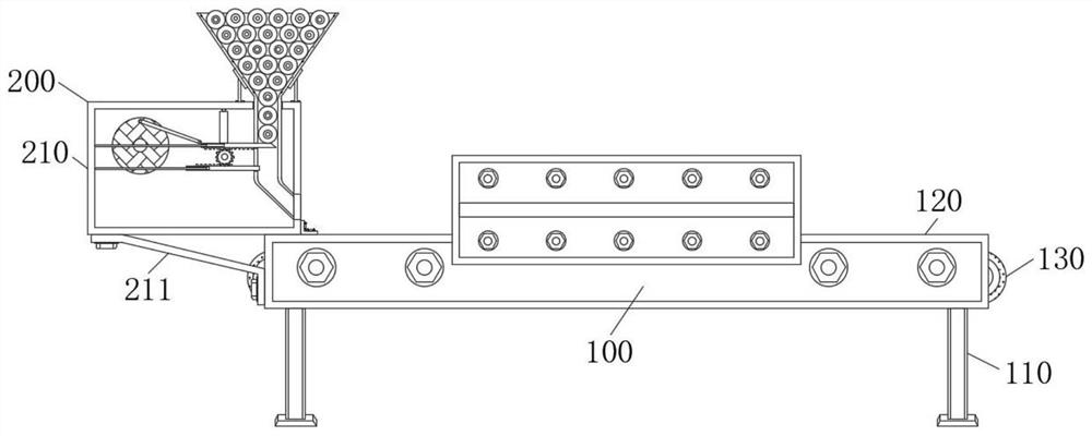 Transportation device for lithium ion storage battery production