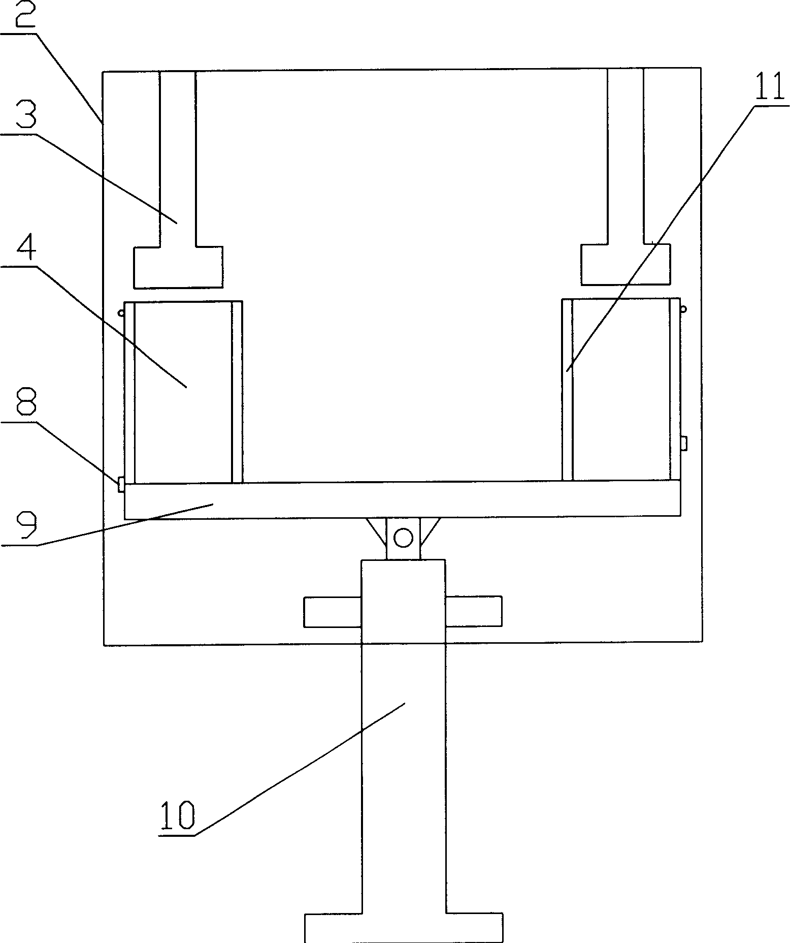 Hydraulic machine for producing grass mat and its grass mat production method