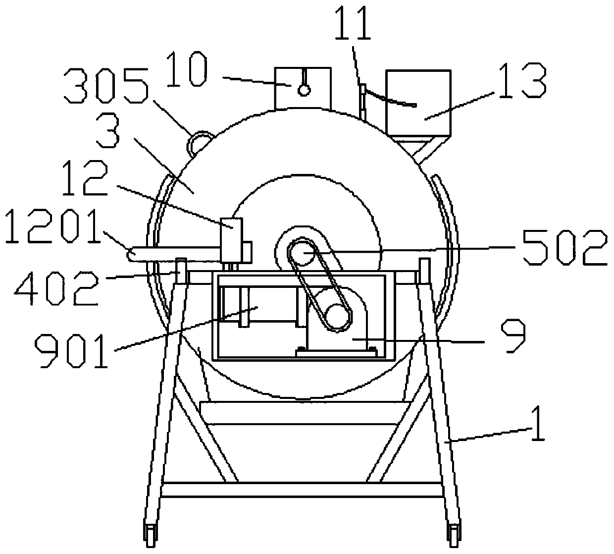 Small water-removing machine