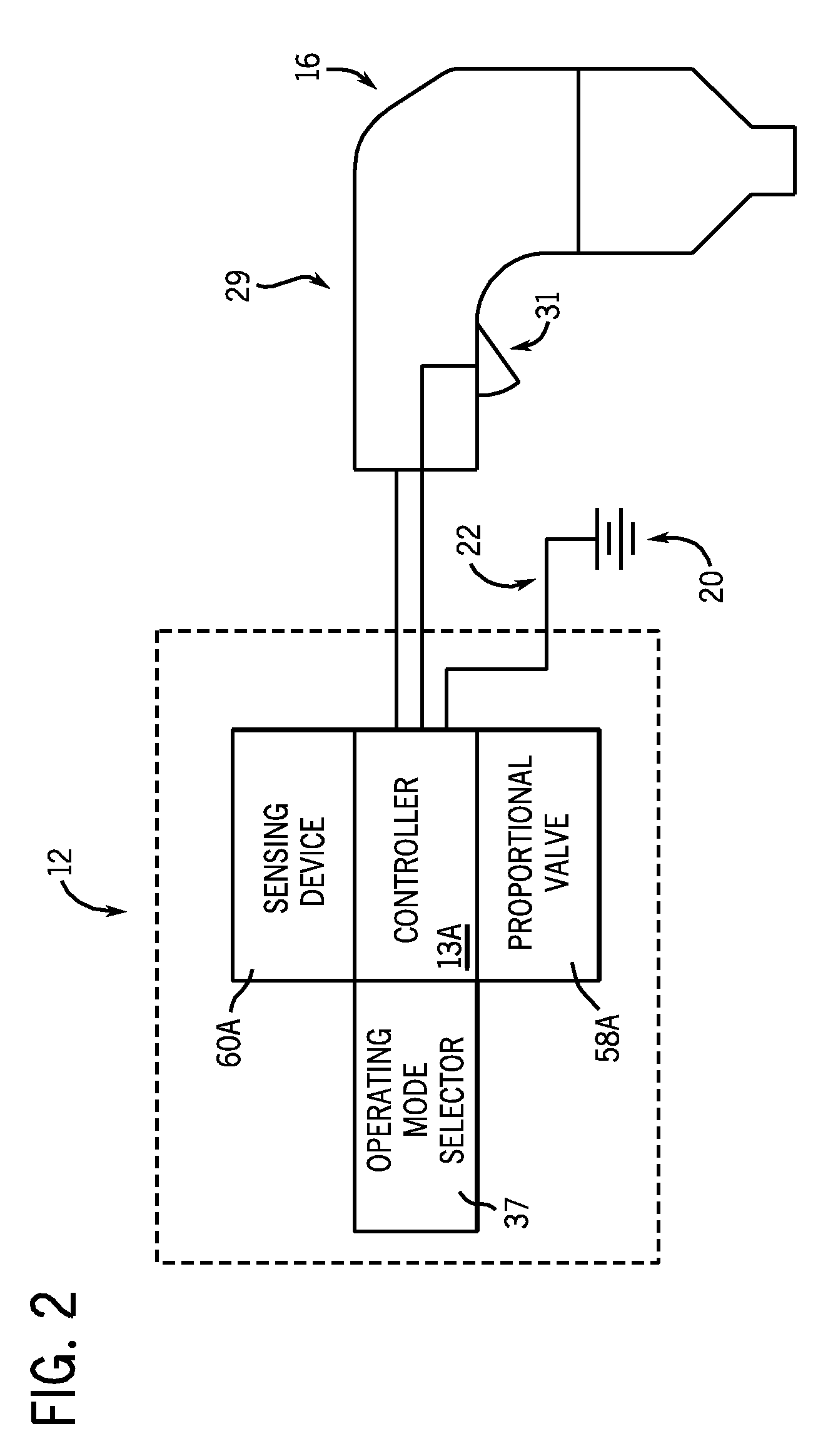 Method and apparatus for automatically controlling gas pressure for a plasma cutter