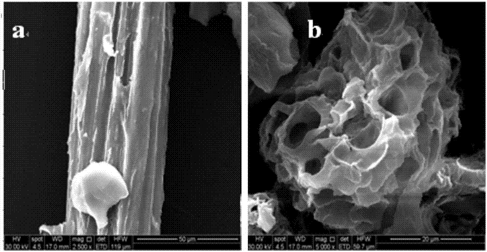 Amphoteric adsorbent prepared from grain stillage, preparation method for amphoteric adsorbent and application of amphoteric adsorbent