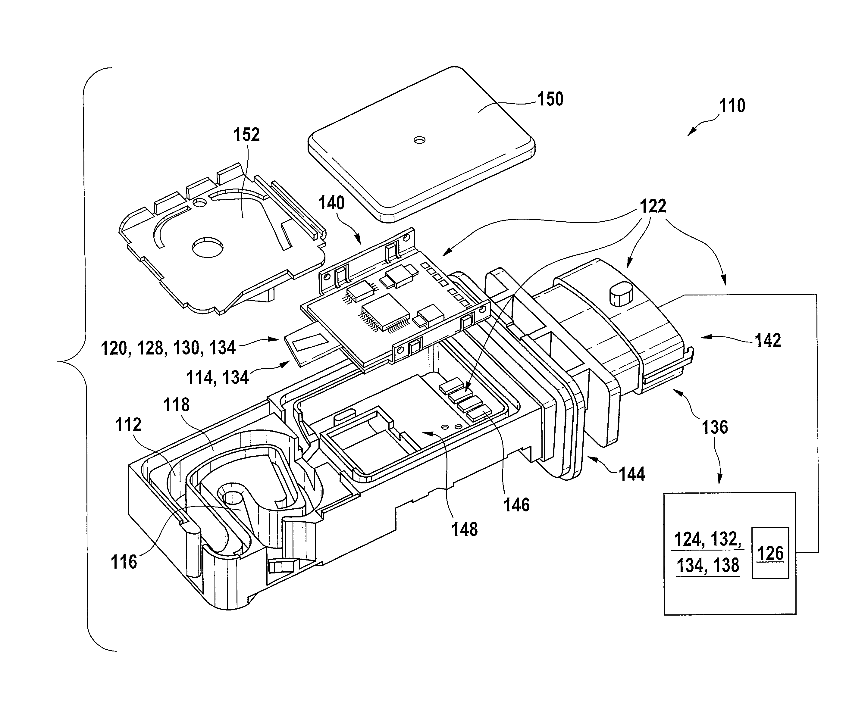 Device for detecting at least one flow characteristic of a fluid medium