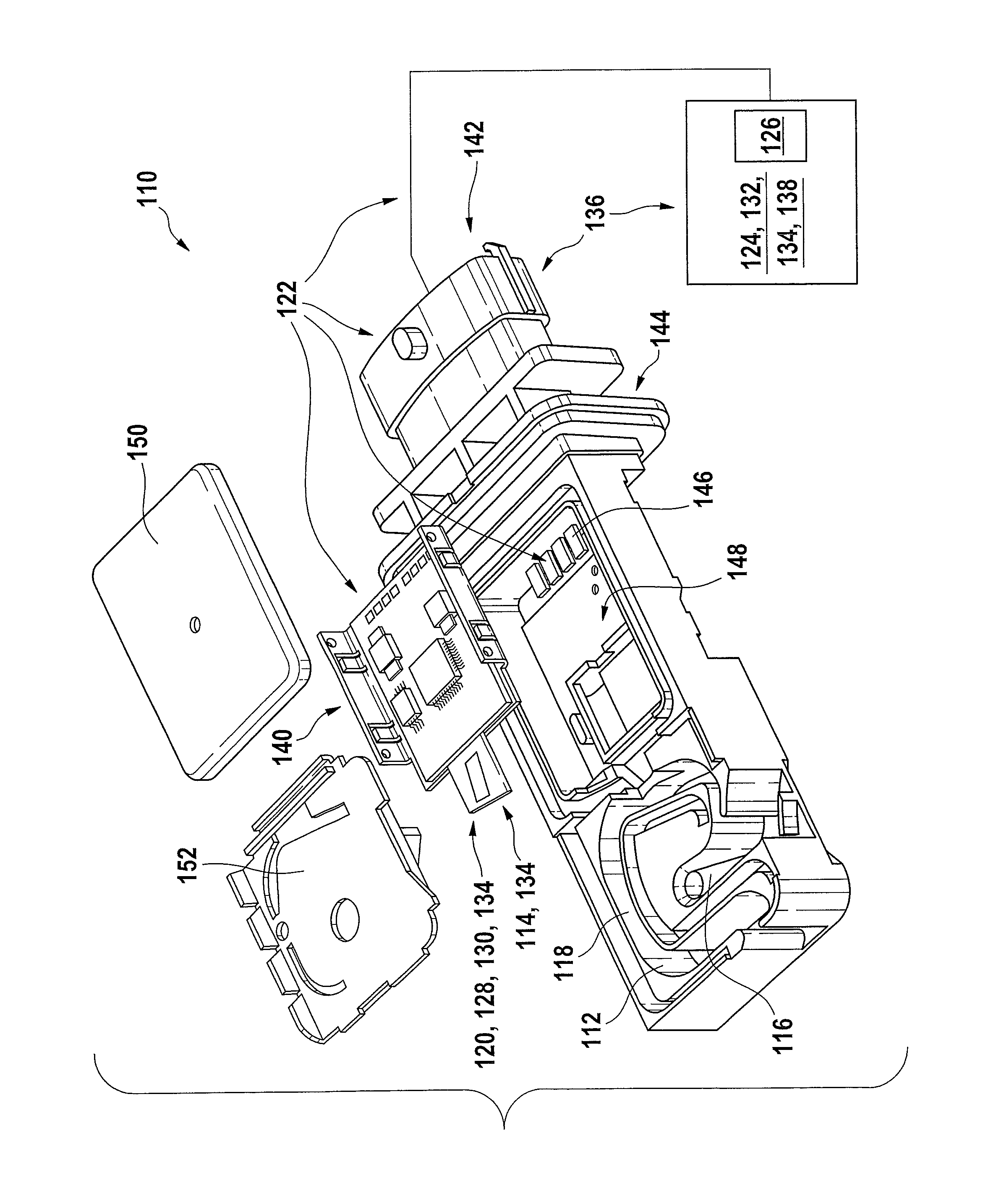 Device for detecting at least one flow characteristic of a fluid medium