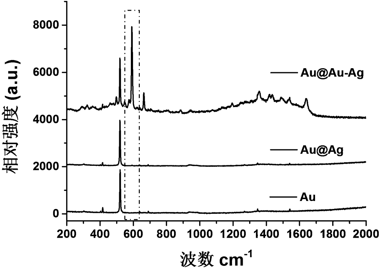 Hollow core-shell nanoparticle and preparation method, test strip and test method