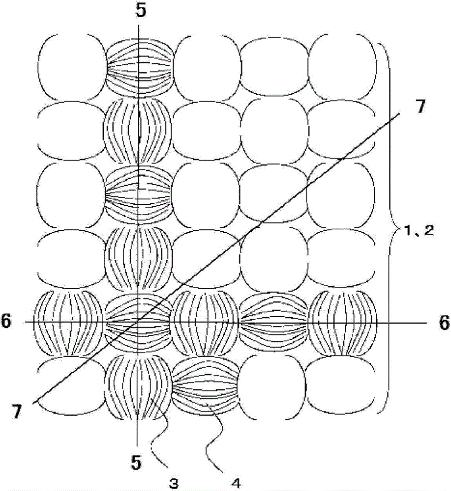 Safe air bag fabric, manufacturing method thereof, and safe air bag