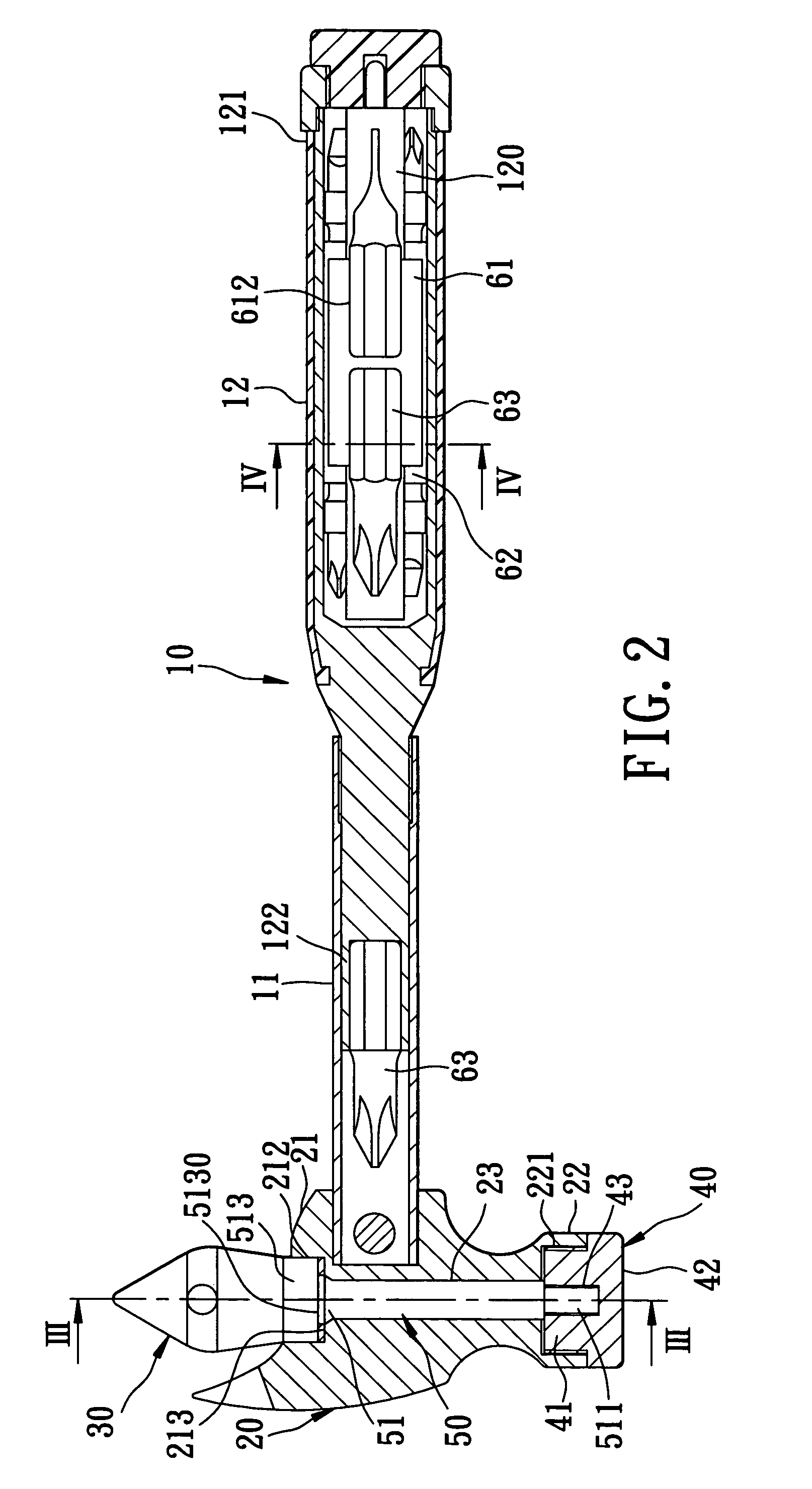 Striking head-interchangeable hammer with a stress-distributable fastener
