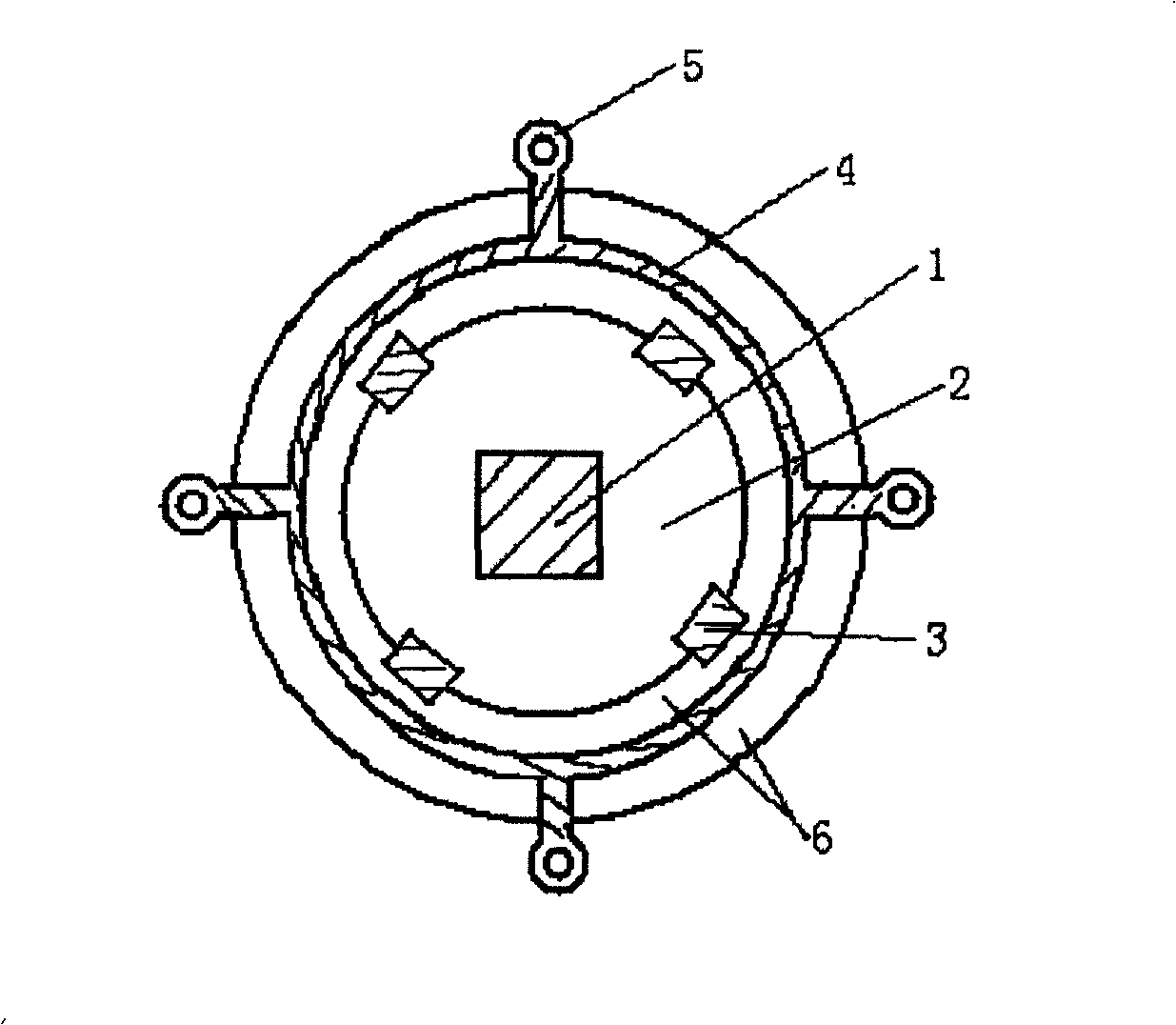 Spherical high-frequency vector sensor vibration velocity channel and sound pressure channel integral processing method