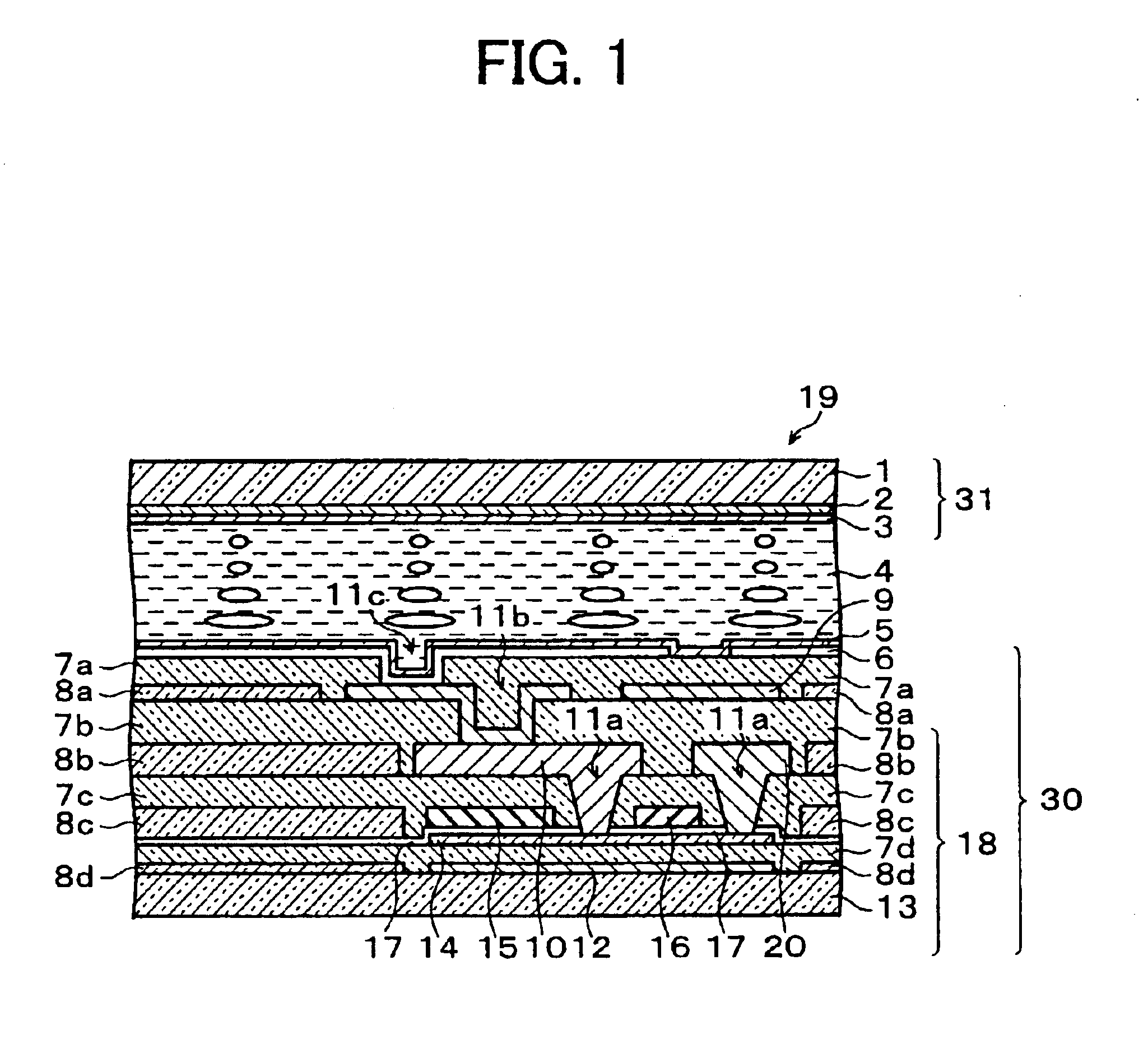 Substrate with a flattening film, display substrate, and method of manufacturing the substrates