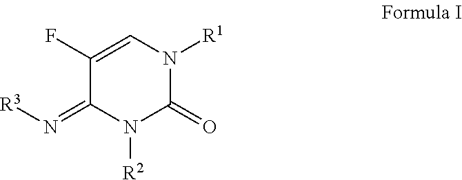 <i>N</i>-(substituted)-5-fluoro-4-imino-3-methyl-2-oxo-3,4-dihydropyrimidine-1(2<i>H</i>)-carboxylate derivatives