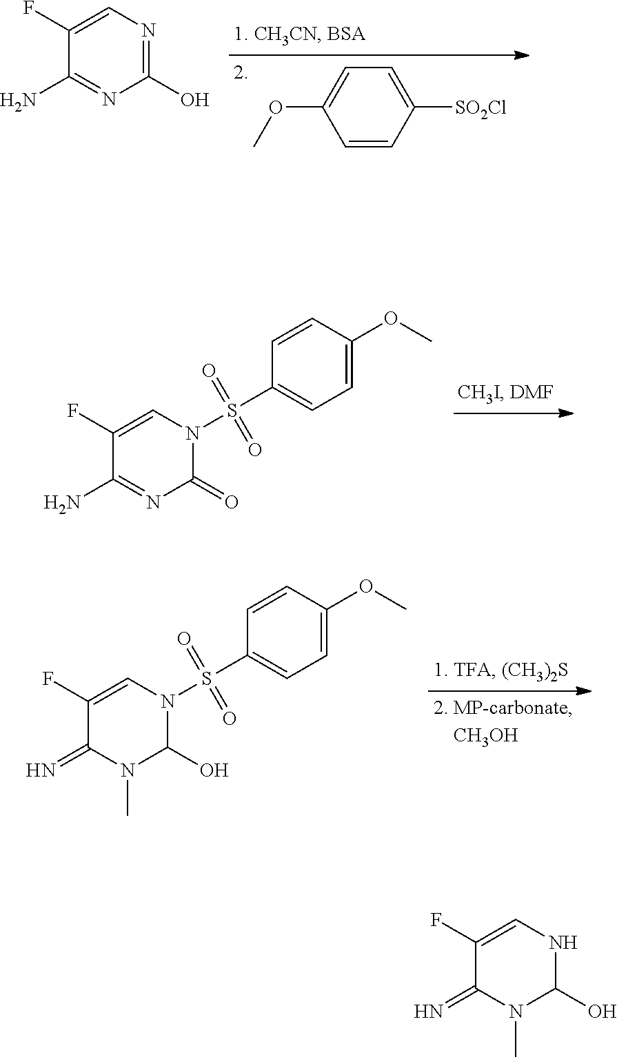 <i>N</i>-(substituted)-5-fluoro-4-imino-3-methyl-2-oxo-3,4-dihydropyrimidine-1(2<i>H</i>)-carboxylate derivatives