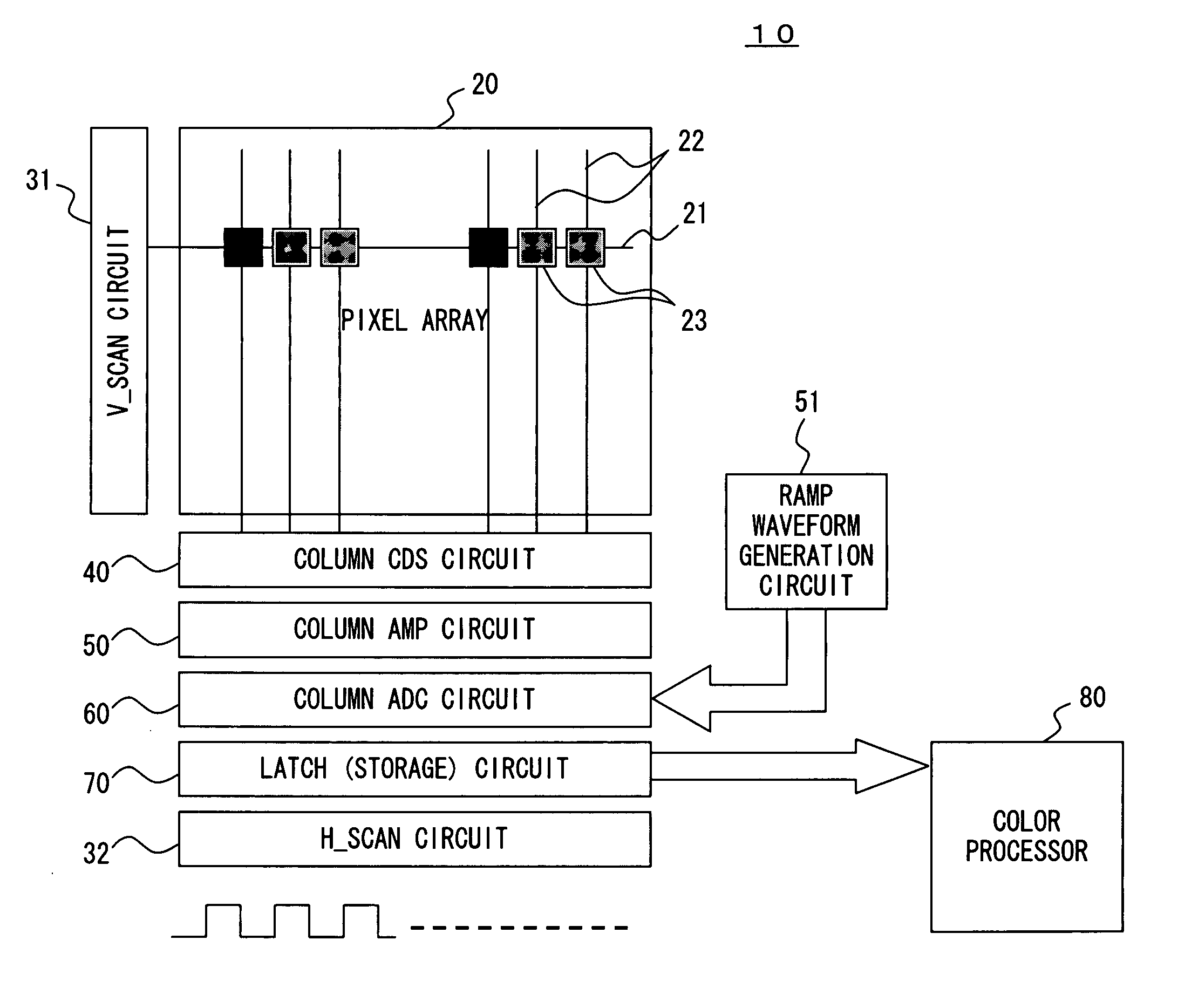 Differential comparator, analog/digital conversion apparatus and imaging apparatus