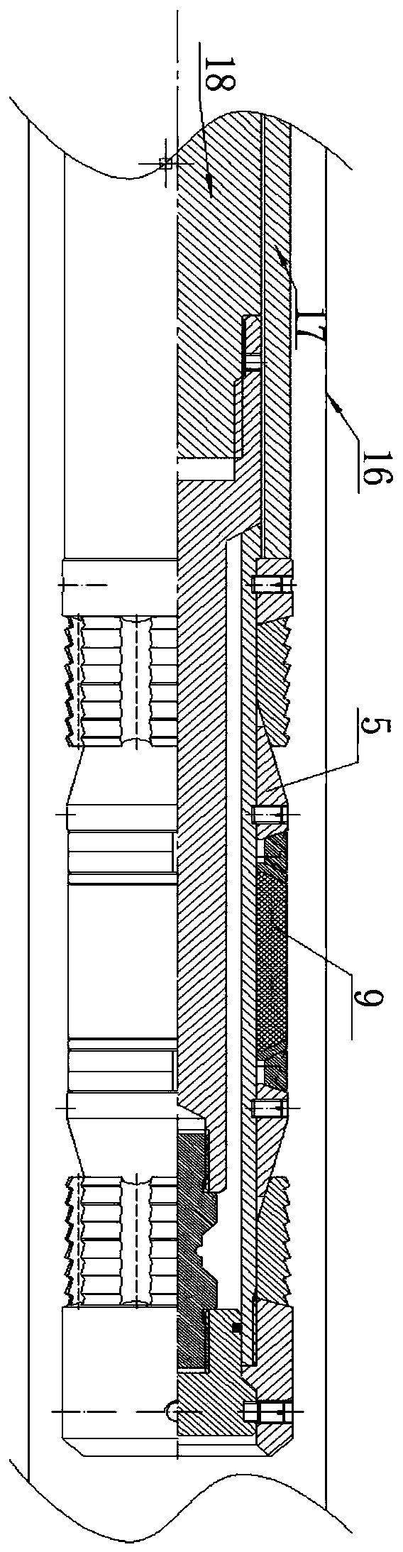 Large-drift-diameter treatment-free downhole high-pressure temporary plugging tool and method