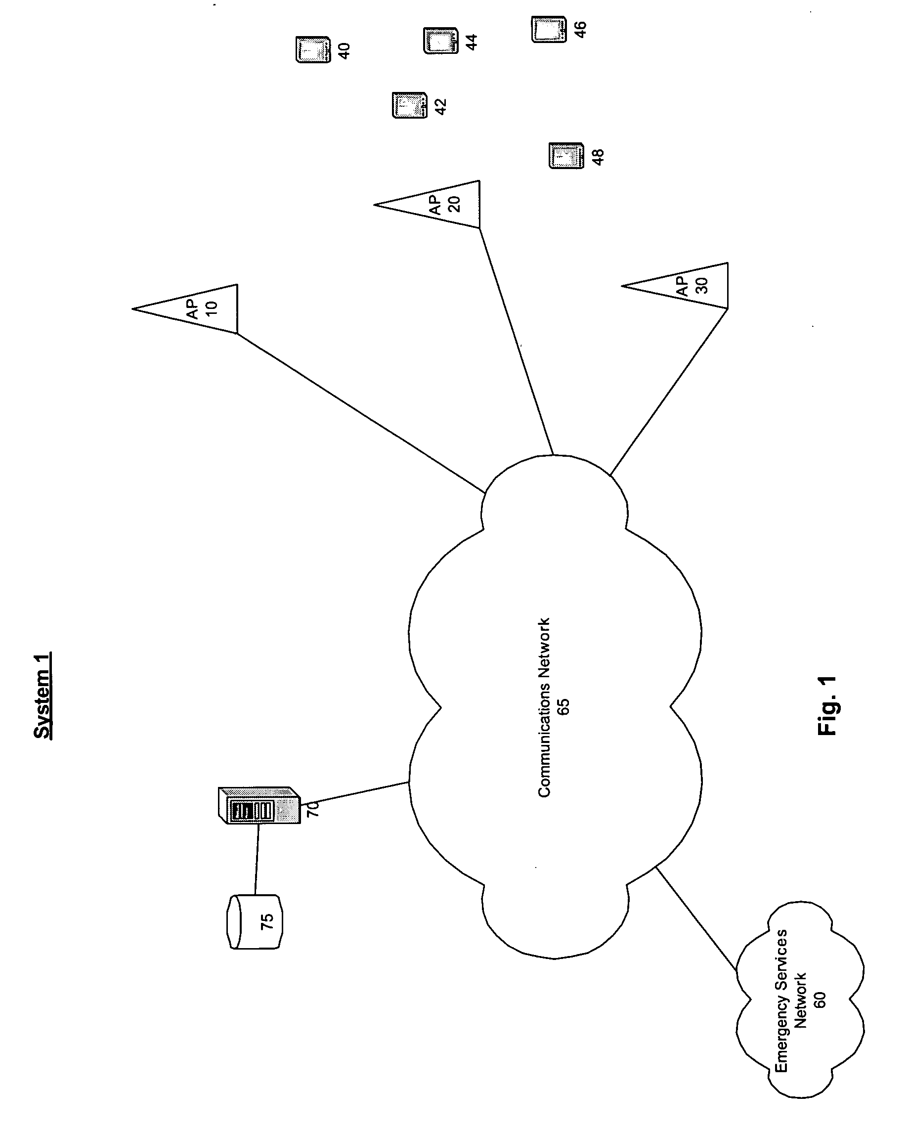 System and method for prioritizing emergency communications in a wireless network