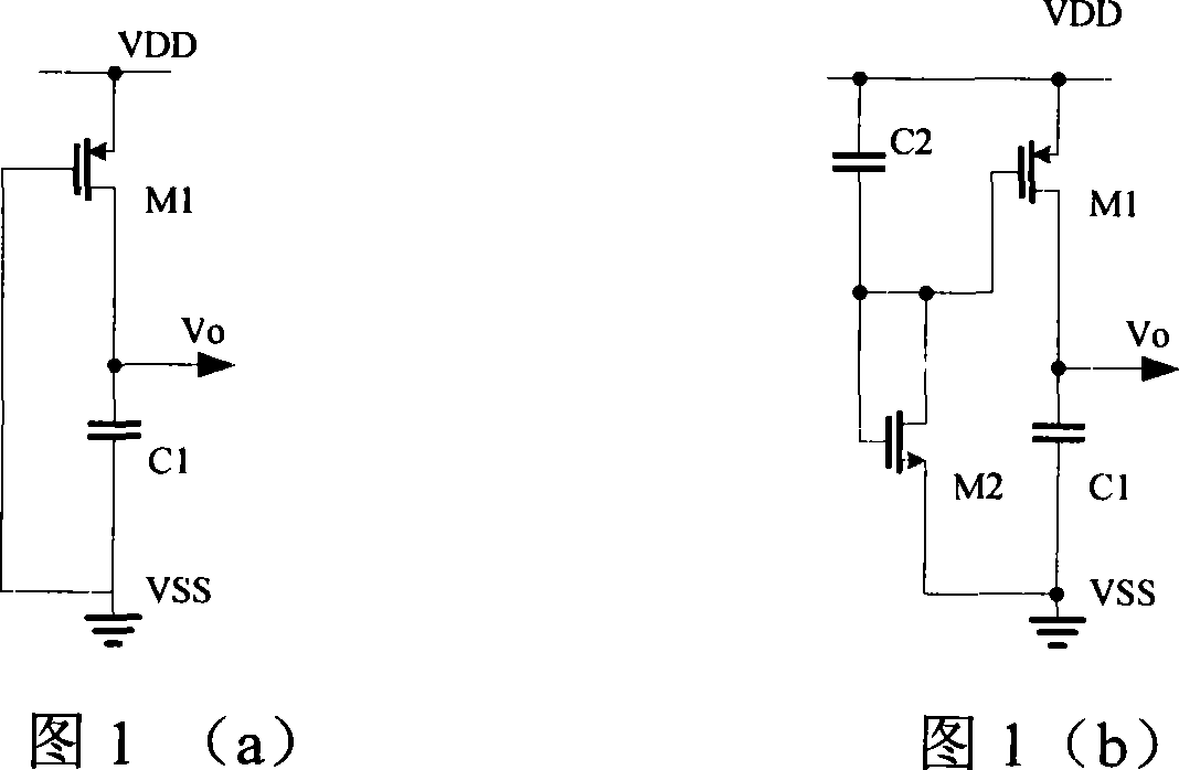 Static zero-consumption power-on resetting circuit