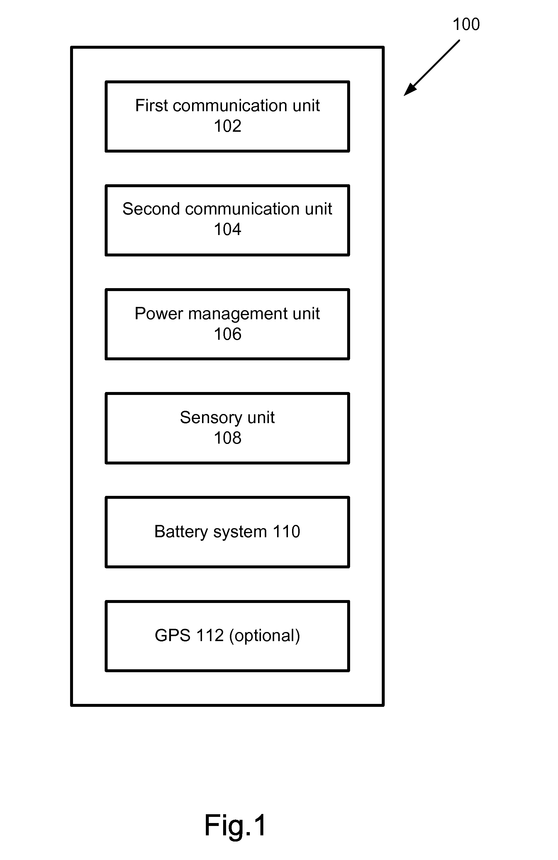 Method of power management for a handheld mobile computing and communiation device