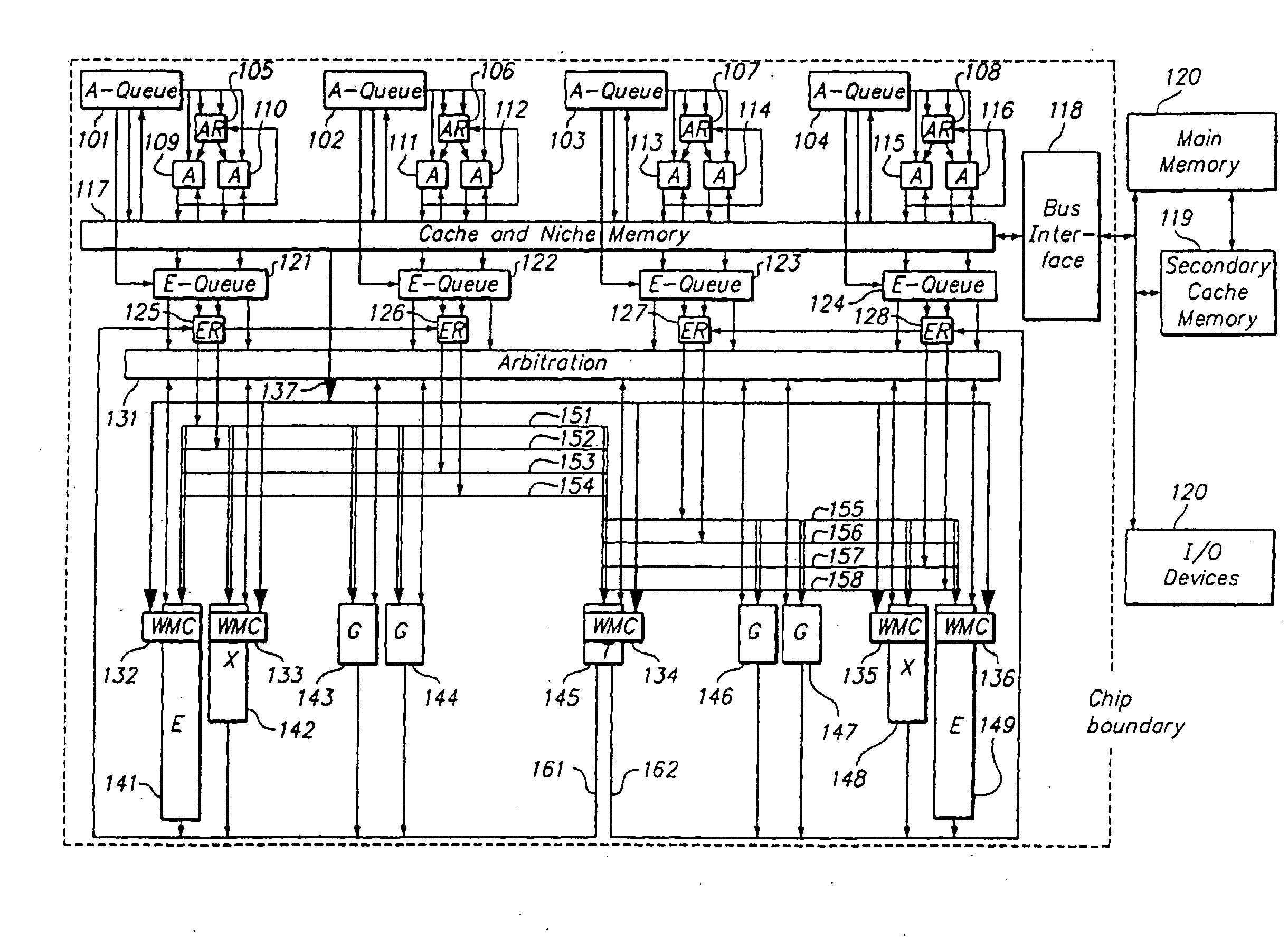 Processor for executing switch and translate instructions requiring wide operands