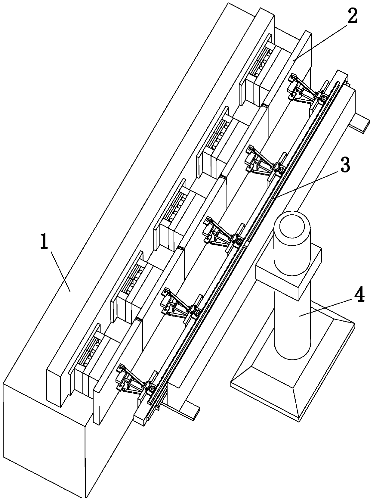 A working method of injection molding capable of adjusting the number of open molds